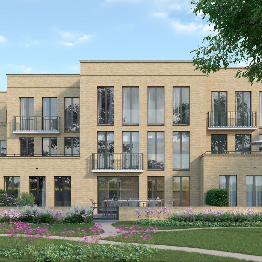 3D visualisatie appartementen Haspersof, 3D visualisatie vastgoed, 3D exterieur, 3D impressie, artist impressie