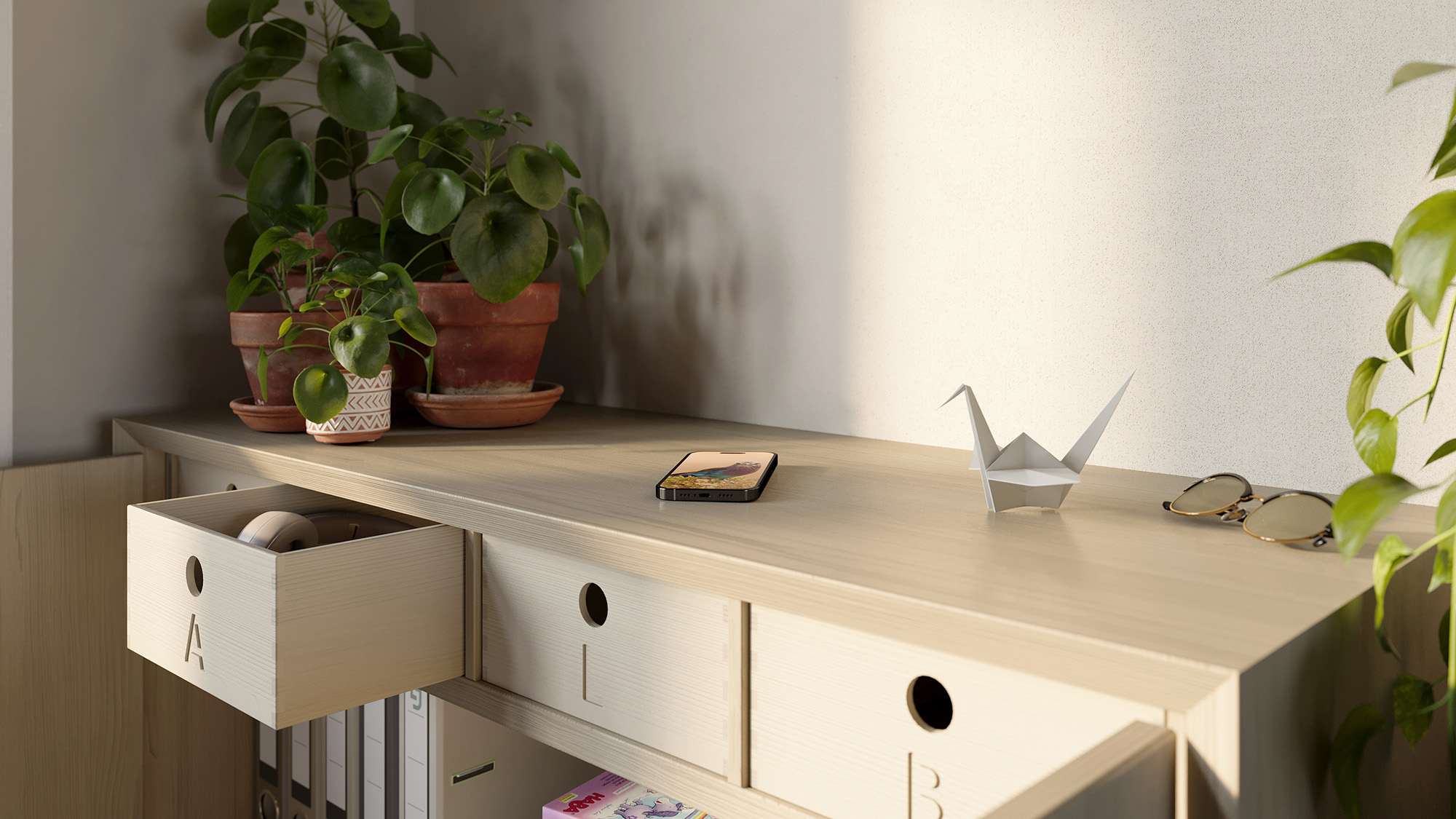 3D visualistie interieur, maatwerk kast, 3D impressie, architectuur, interieur, nieuwbouw